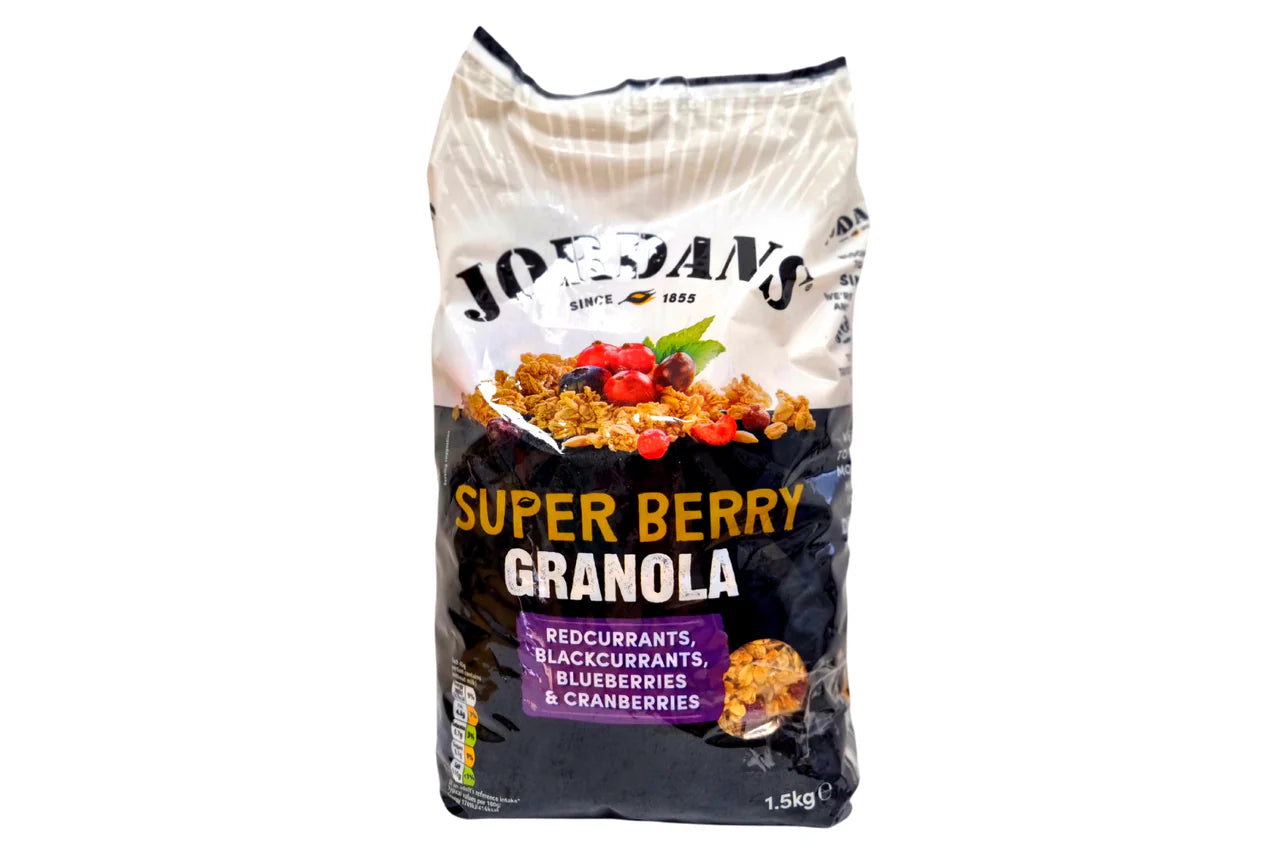 Jordans Super Berry Granola Breakfast Cereal 1.5kg