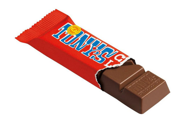 Tony's Chocolonely Milk Chocolate 35g Bar (Box of 35)