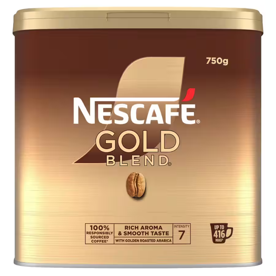 Nescafé Gold Blend Rich & Smooth Instant Coffee Tin Medium Arabica 750 g