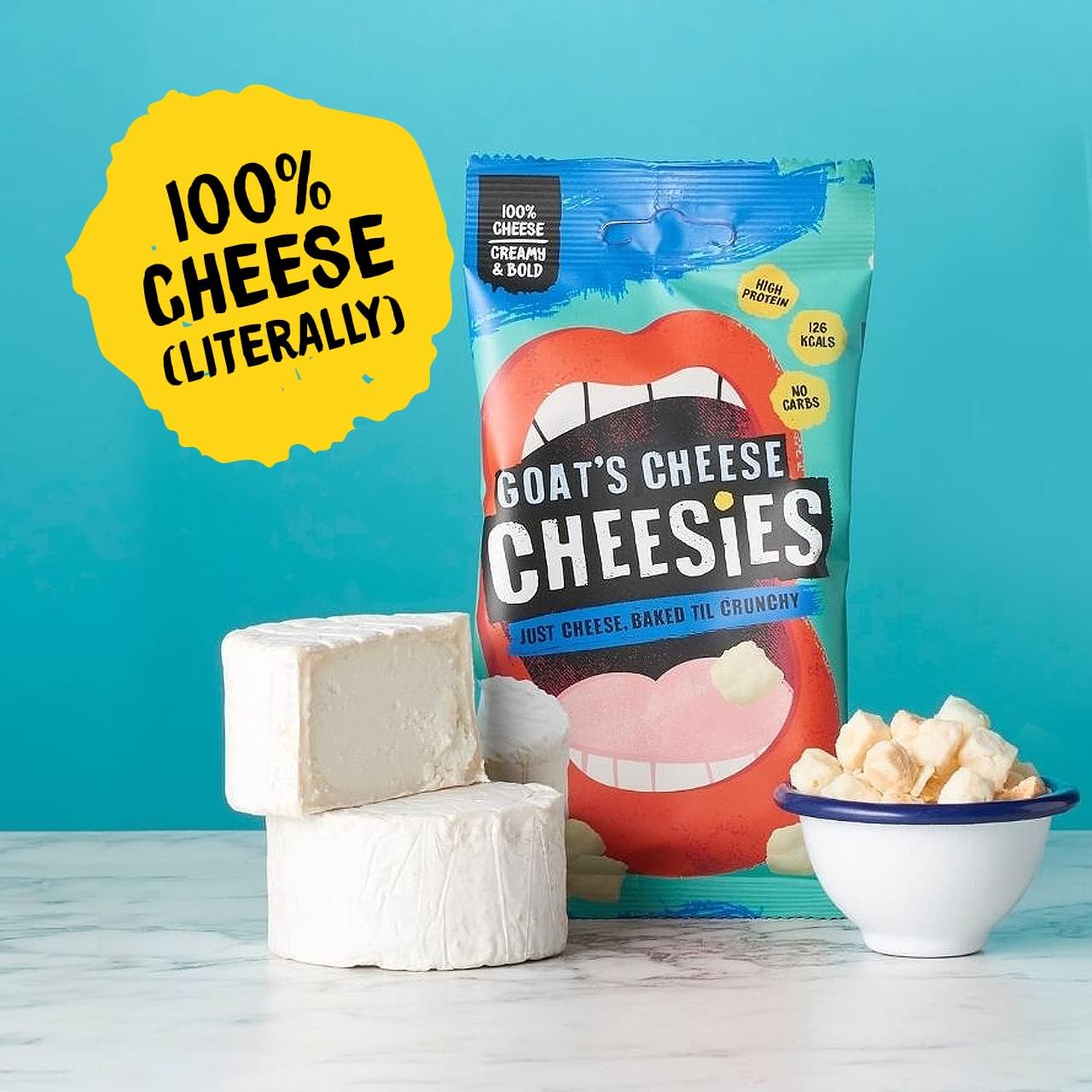 The Curators Goat’s Cheese Cheesies 12x20g