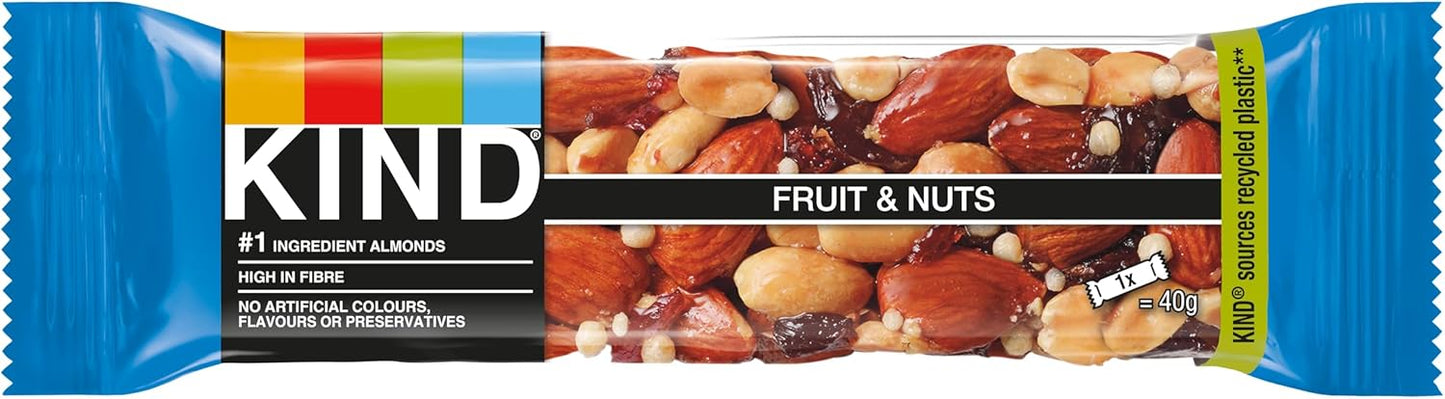 Kind Bar - Fruit & Nut - 12x40g