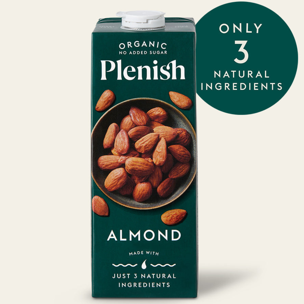 Plenish Almond Milk Organic (8 x 1L)