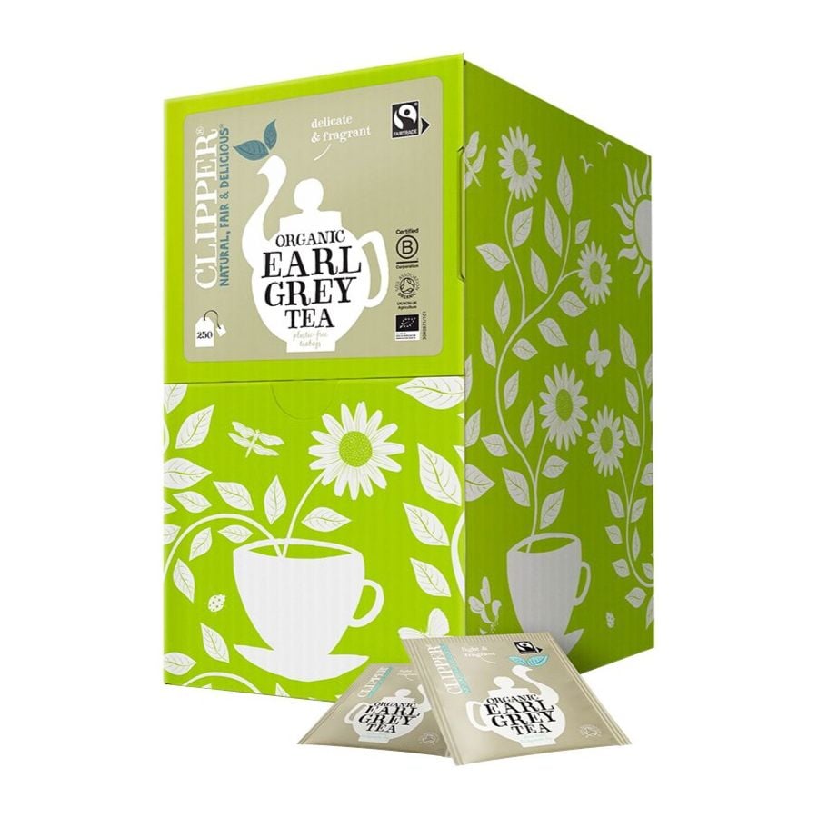 Clipper Earl Grey Tea Bag Envelopes (250 Pack)