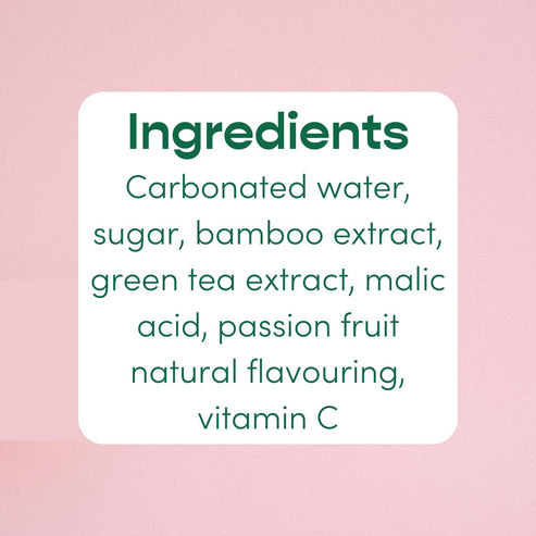 Juno Bamboo Water Passion Fruit 12x250ml