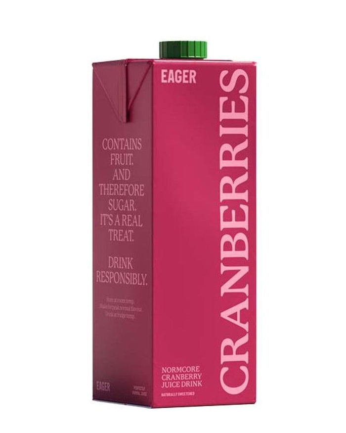Eager Cranberry Juice - 1 Litre Carton