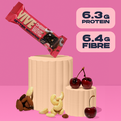 Vive - Better Brownies: Orange Obsession, Creamy Coconut, Cherry Bakewell & Berry Bliss