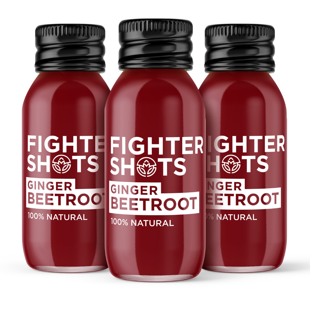 Fighter Shots: Ginger + Beetroot (12 x 60ml)