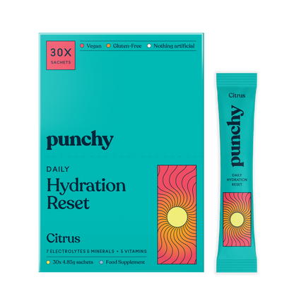 Punchy Daily Hydration Reset Citrus - 30 Sachets