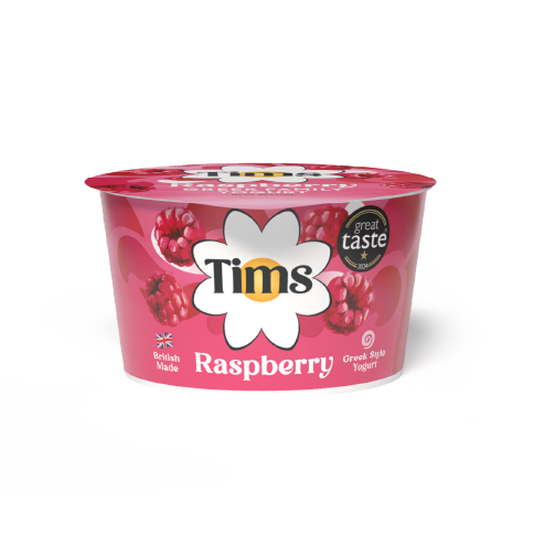 Tims Dairy Raspberry Greek Style Yogurt 175g