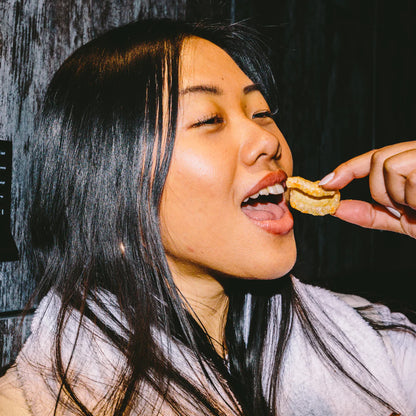 The Curators Salt & Vinegar Pork Puffs 25Gx12pack