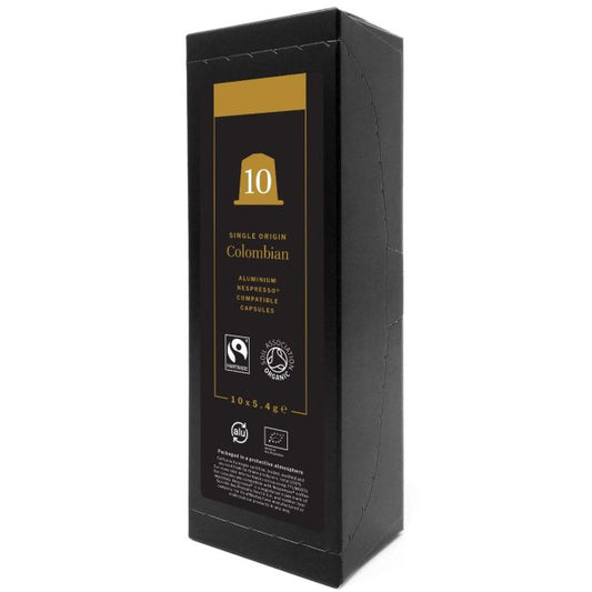 Kingdom Coffee Colombian Fairtrade & Organic Capsules (100 x Pods)