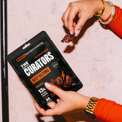 The Curators Biltong - Original Beef (12 x 25g)