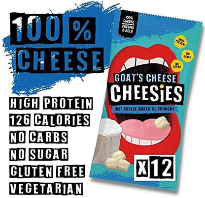 The Curators Goat’s Cheese Cheesies 12x20g