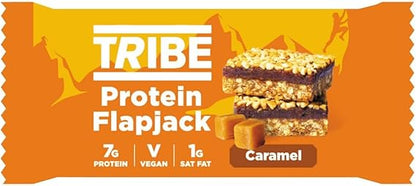 TRIBE Caramel Protein Flapjack 12 x 50g