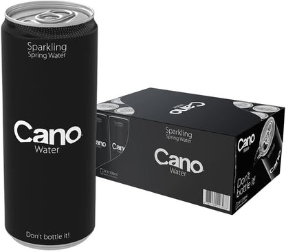 Cano Water Sparkling Spring Water  (24 x 330ml)