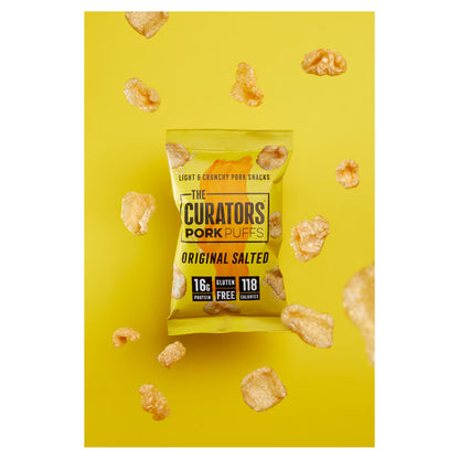The Curators Original Salted Pork Puffs 25Gx12pack