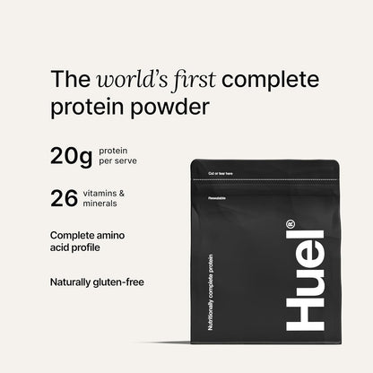 Huel Complete Protein Powder, 26 Servings, Banana Milkshake Flavour, 20g
