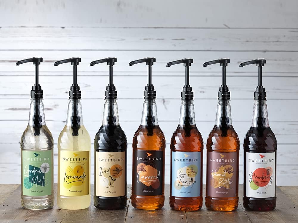 Sweetbird Syrup Portion Pump for 1 Litre Bottles (1 Pump)