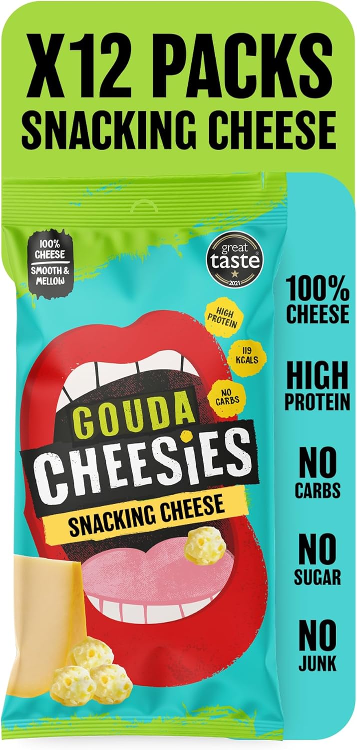 The Curators Gouda Cheese Cheesies 12x20g