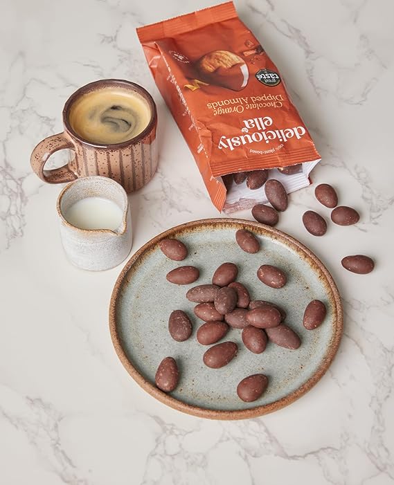 Deliciously Ella Chocolate Orange Dipped Almonds 12 x 27g