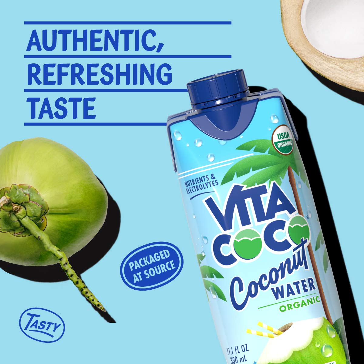 Vita Coconut Water 330ml (Pack Of 12)