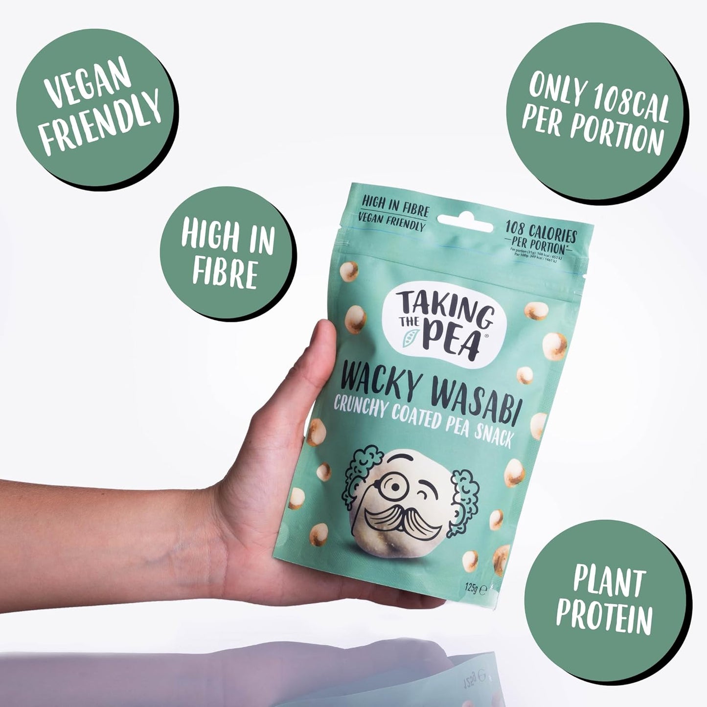 Taking The Pea Wacky Wasabi (7x125g)