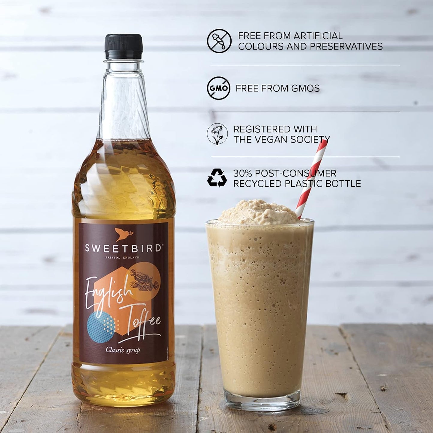 Sweetbird Toffee Syrup | 1 Litre