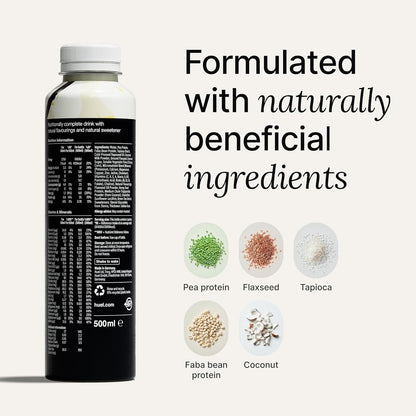 Huel Black Edition Ready-to-drink Complete Meal Vanilla 500ml x 8 Pack