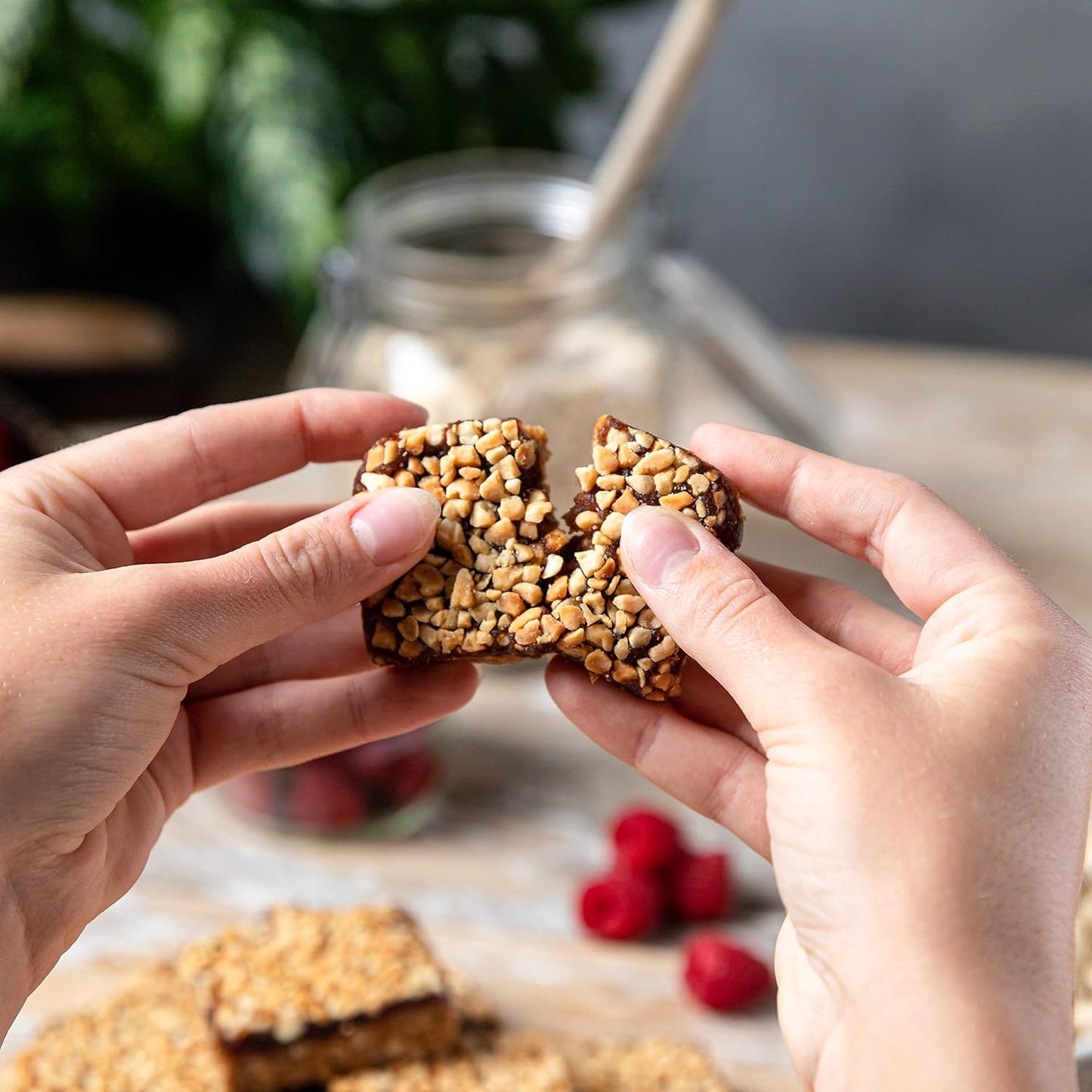 TRIBE Raspberry Protein Flapjack 12 x 50g