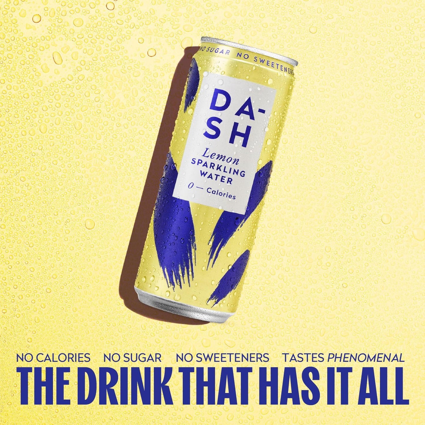 DASH Lemon Infused Sparkling Water (12x330ml)