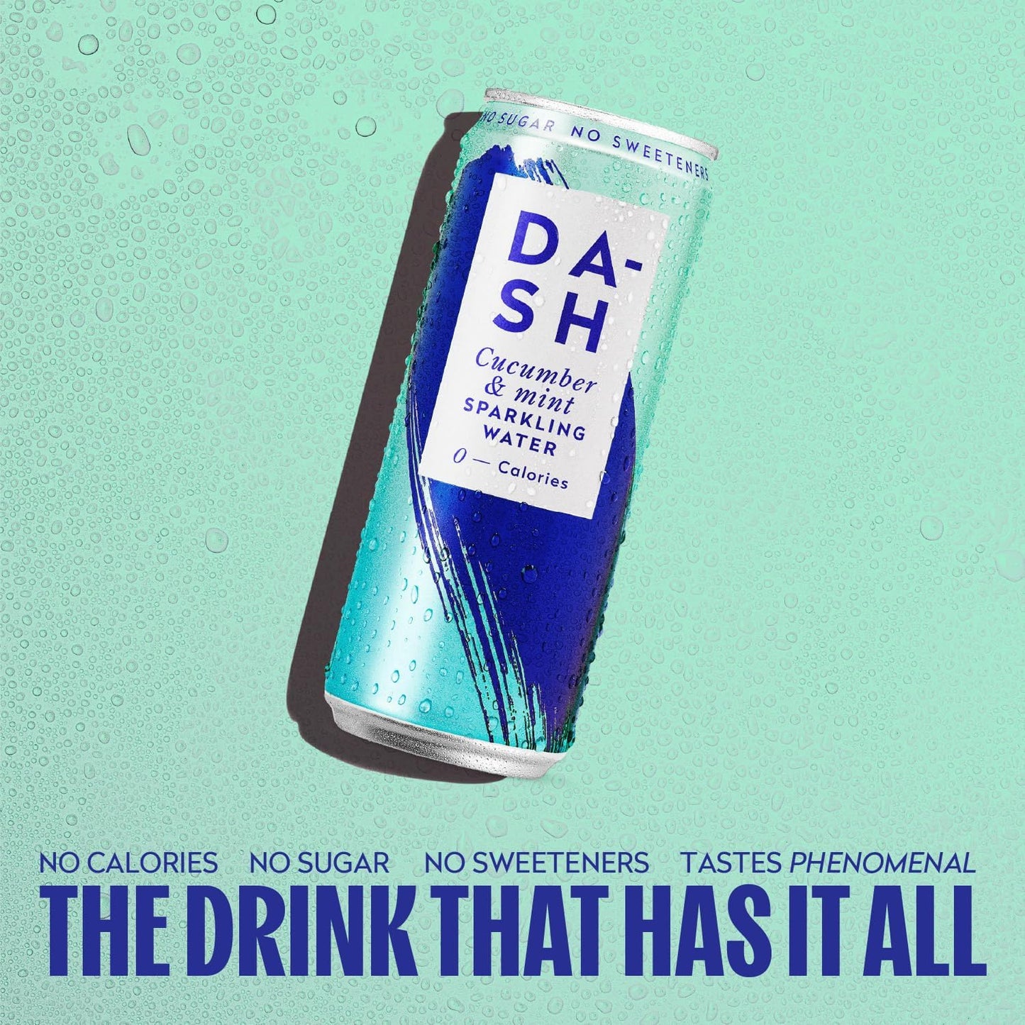 DASH Cucumber Infused Sparkling Water (12x330ml)