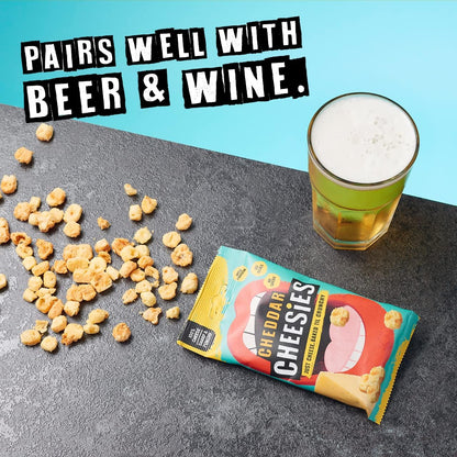 The Curators Cheddar Cheese Cheesies 12x20g