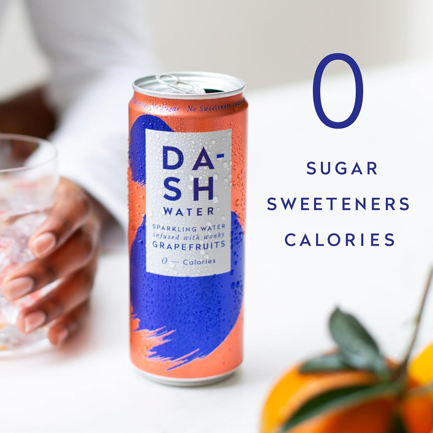 DASH Grapefruit Infused Sparkling Water (12x330ml)