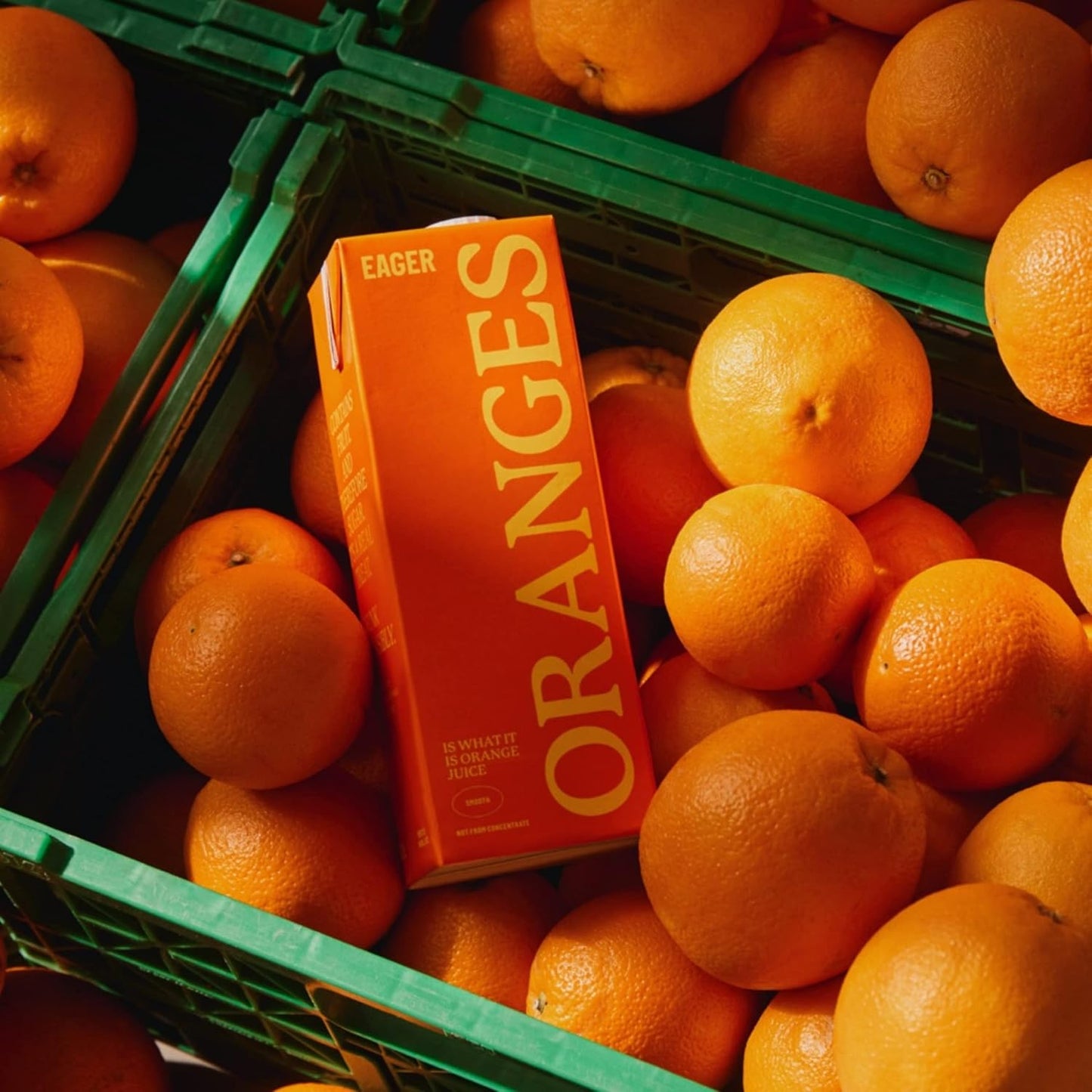 Eager Smooth Orange Juice - 1 Litre Carton
