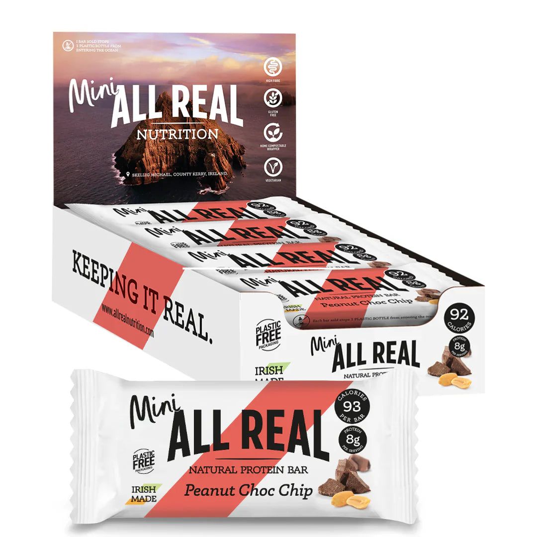All Real Peanut Choc Chip Protein Bar - 12 x 50g