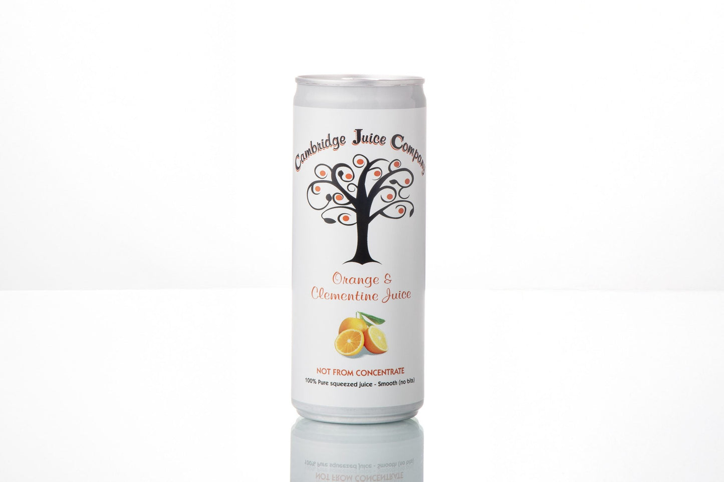 Cambridge Juice Company Orange & Clementine Juice Cans – 12x250ml