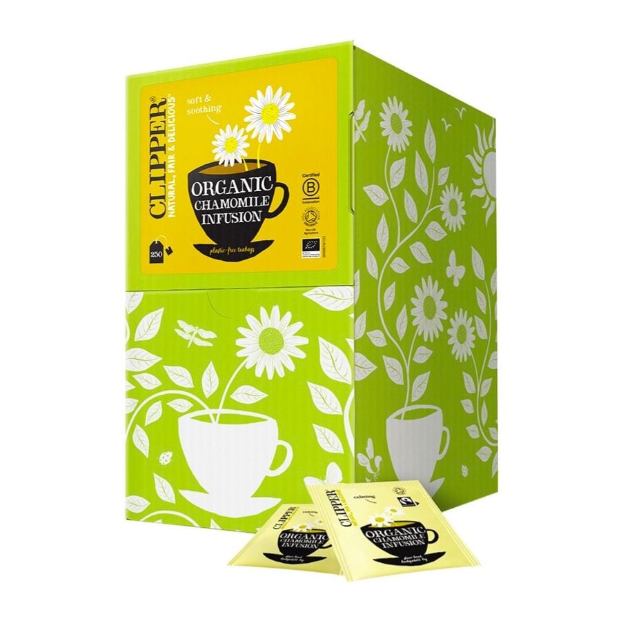 Clipper Chamomile Tea Bag Envelopes (250 Pack)