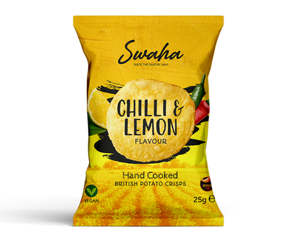 Swaha Crisps Mixed Box 36 x 25g