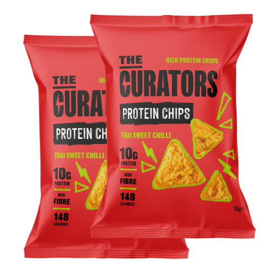 The Curators Thai Sweet Chilli Protein Chips 35Gx12pack