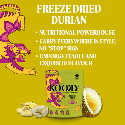 Freeze Dried Durian - 2 sizes