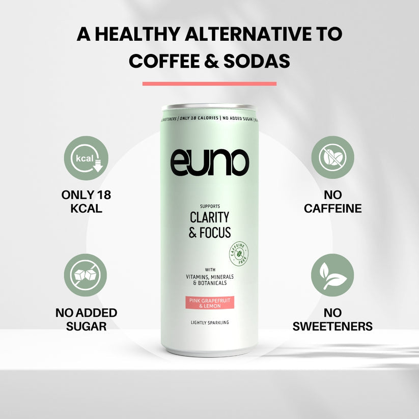 euno Pink Grapefruit & Lemon 12 x 250ml
