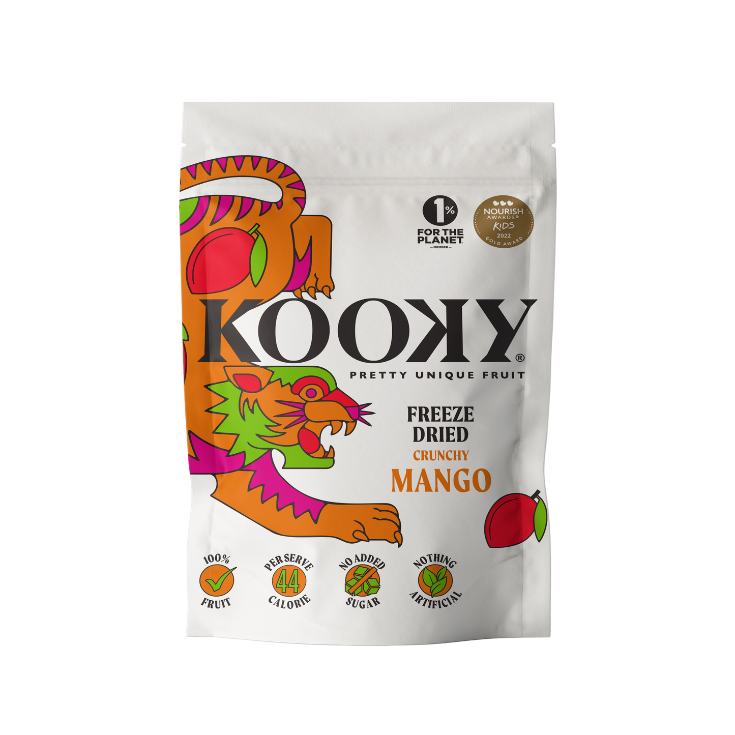 KOOKY Freeze Dried Mango (12 x 12g)