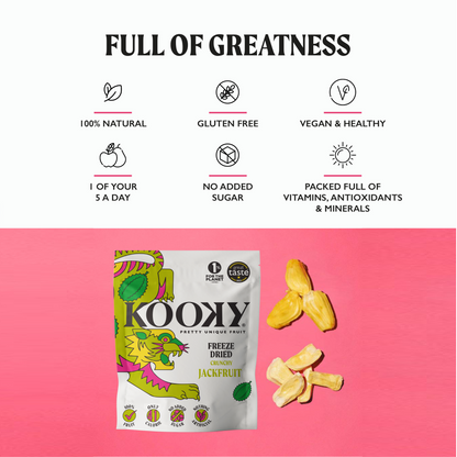 Freeze Dried Jackfruit - 2 sizes