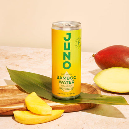 Juno Bamboo Water Juicy Mango 12x250ml