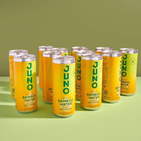 Juno Bamboo Water Juicy Mango 12x250ml