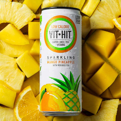 Vit Hit Mango & Pineapple Can 330ml X 12 Pack