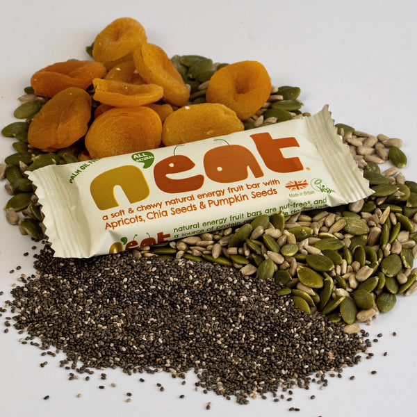 N'eat Apricots & Pumpkin Seeds Natural Energy Bars (16x45g)