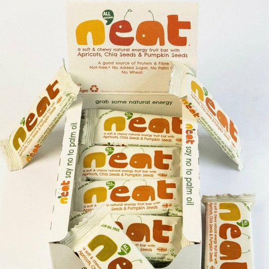 N'eat Apricots & Pumpkin Seeds Natural Energy Bars (16x45g)