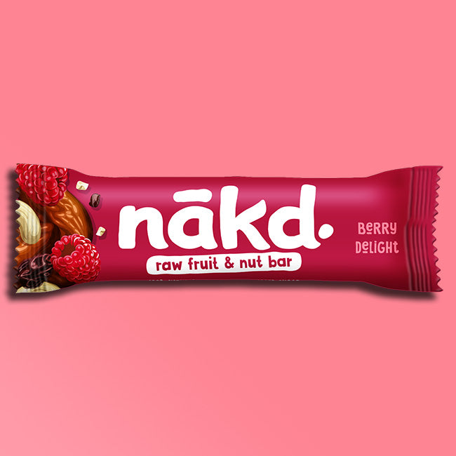 Nakd Berry Delight Natural Fruit & Nut Bars 18 x 35g