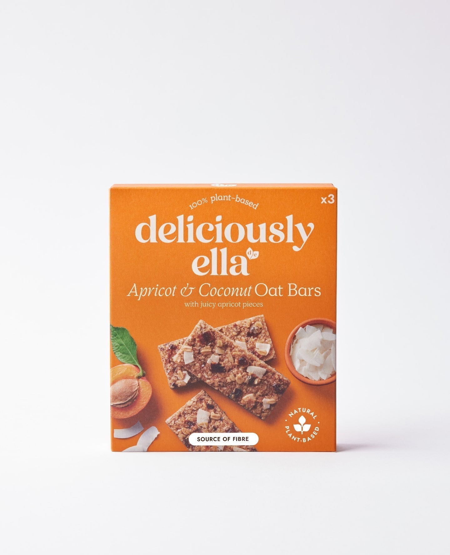 Deliciously Ella Apricot & Coconut Bar - (50g x 16 snack bars)